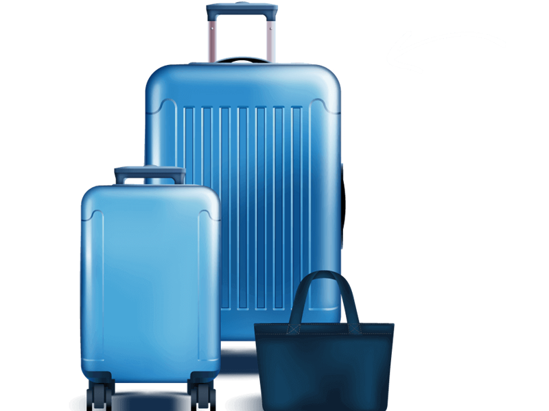 Hand baggage hold luggage allowances Blue Islands