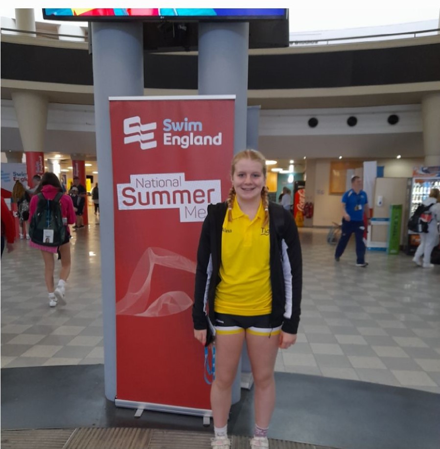 Alana Woodhall swimming flight funding