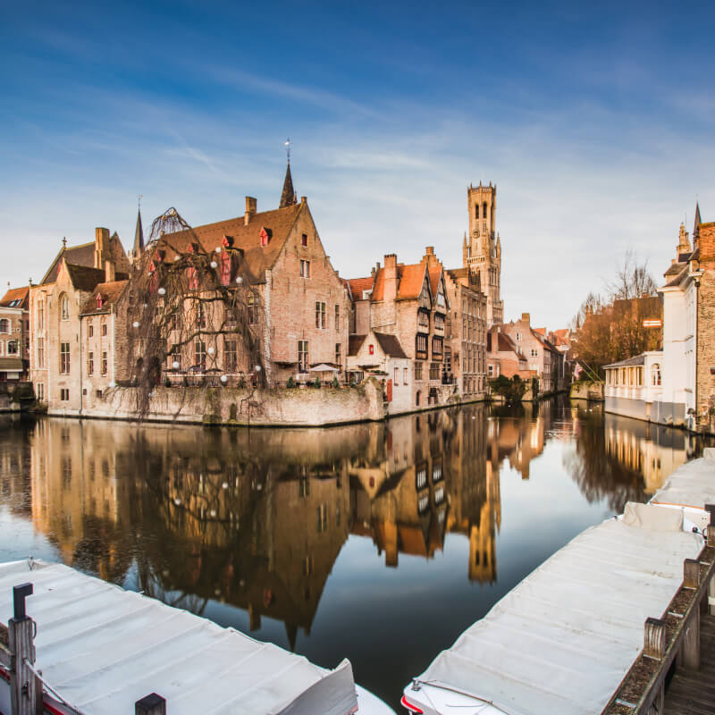 Direct flights to Bruges from Jersey this winter