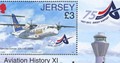 Blue Islands plane features in historic stamp series