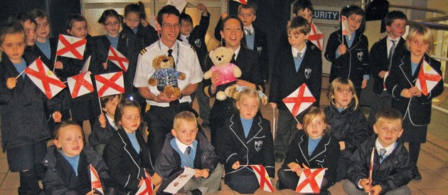 Jet-setting Teddy Bears