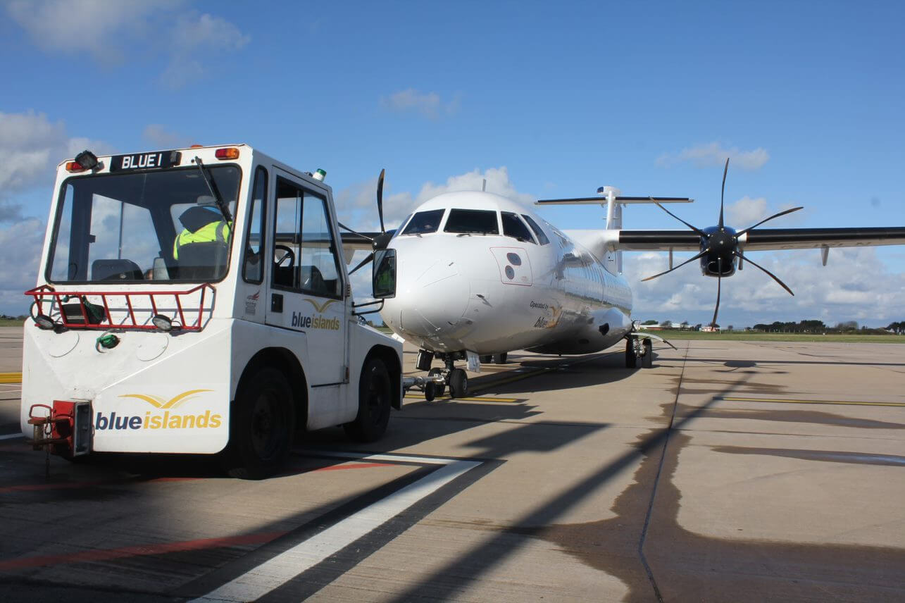 Blue Islands’ ground handling