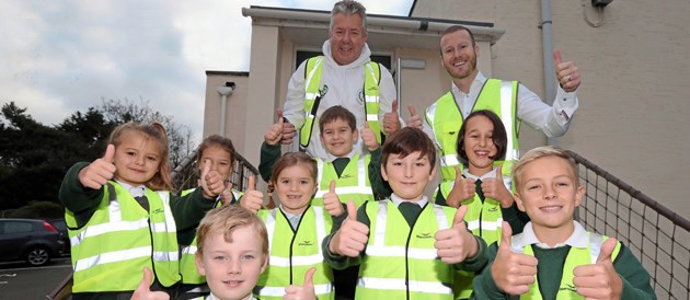 Guernsey Children Blue Islands High Visibility Vests