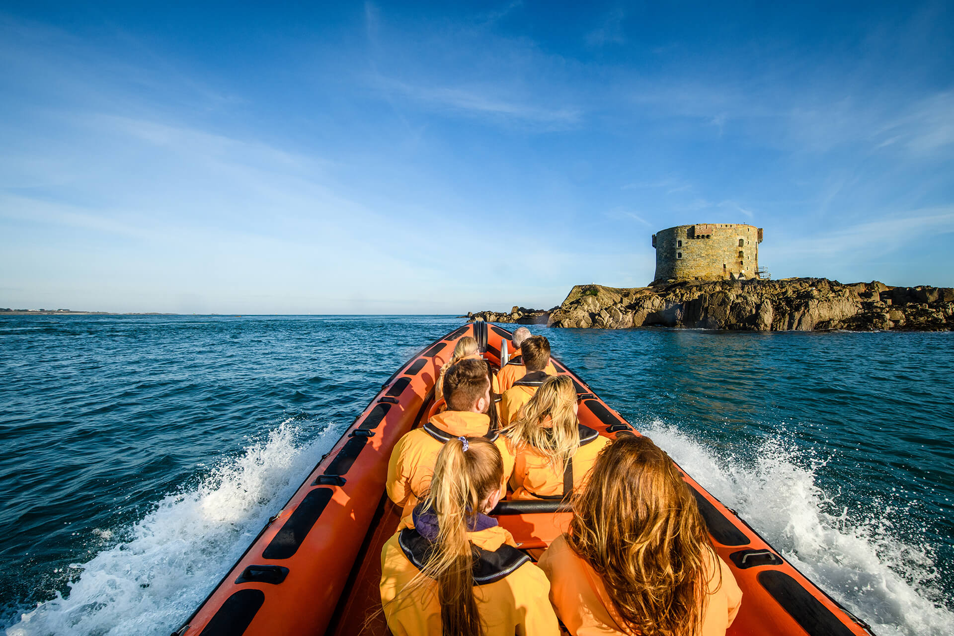 Rib adventures in Guernsey