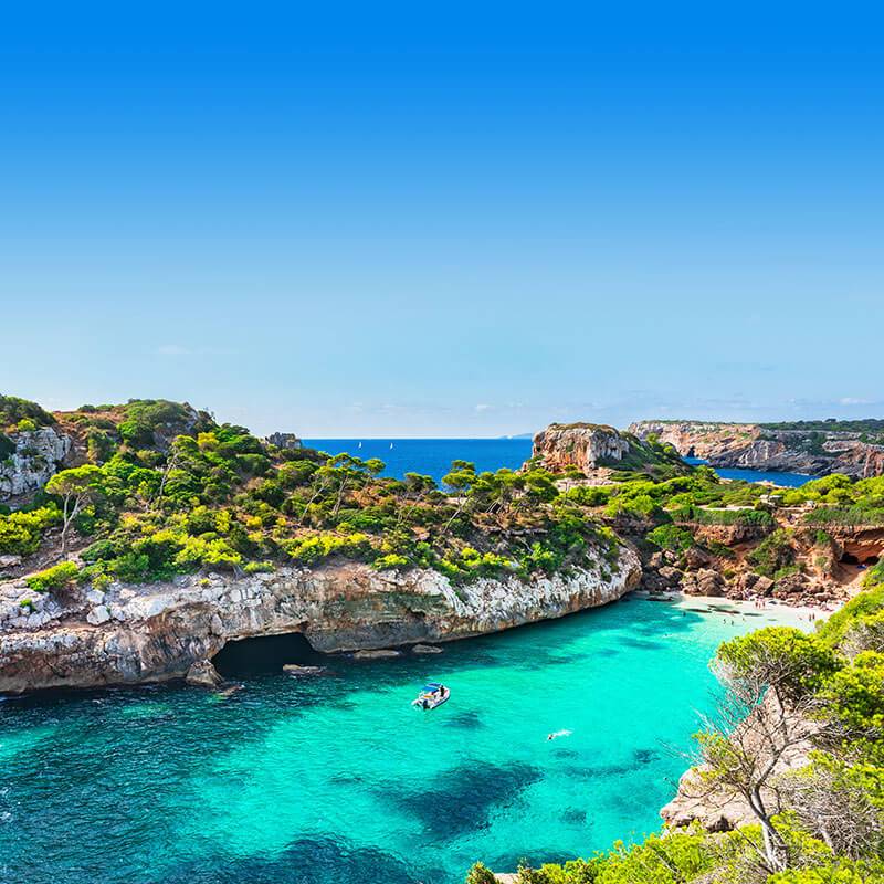 Flights to Cala Moro Mallorca