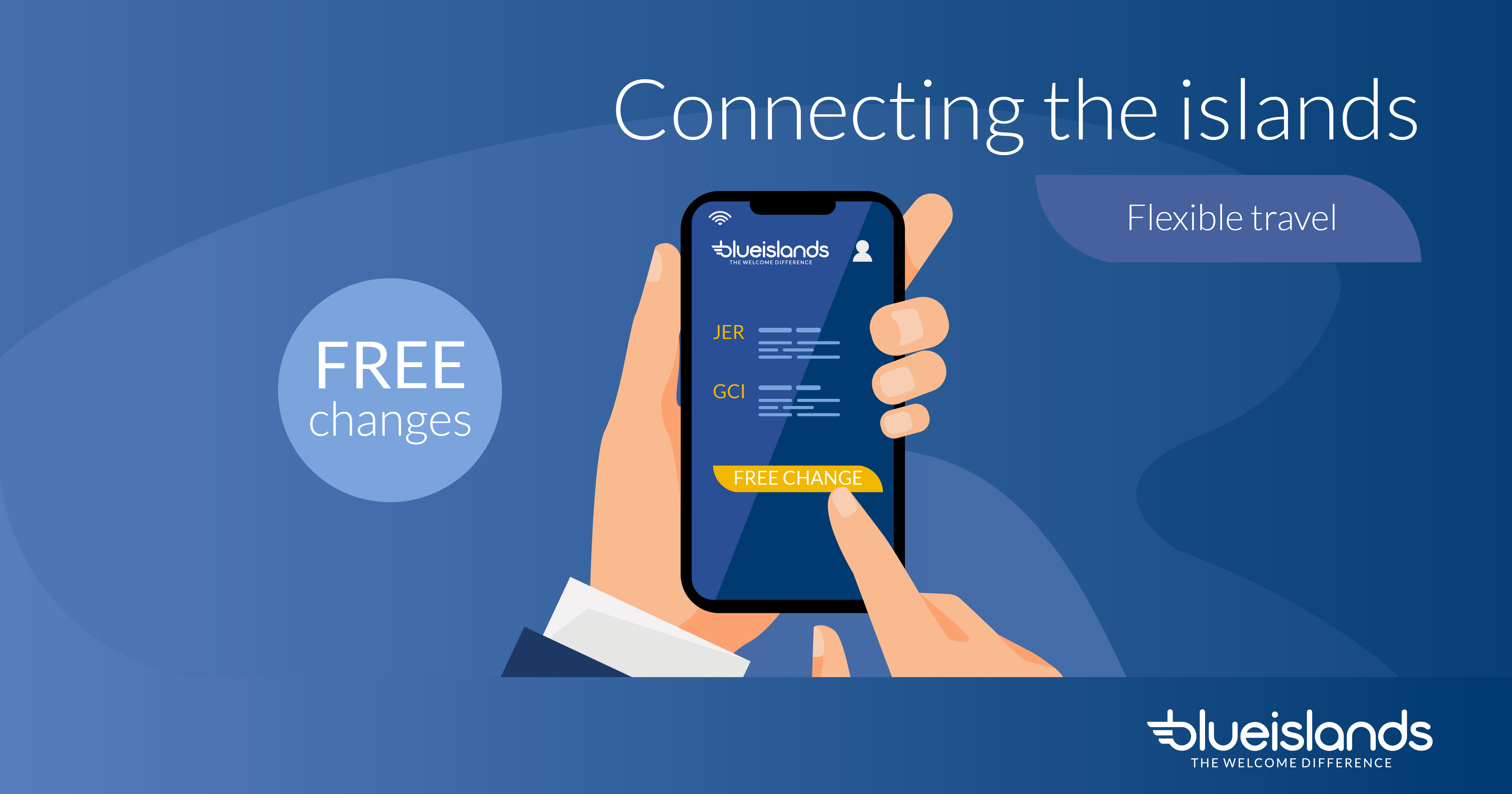 Guernsey Jersey flights, up to six per day Blue Islands